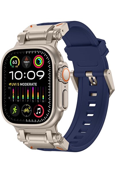 O Ozone Apple Watch 49mm 46mm 45mm 44mm 42mm | Sports Liquid Silicone Rubber ...