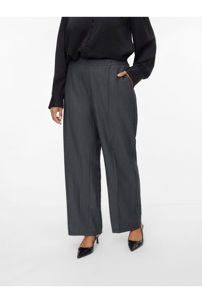 Veromoda Curve Hose mit weitem Beinschnitt VMCLEO Hohe Taille Hose