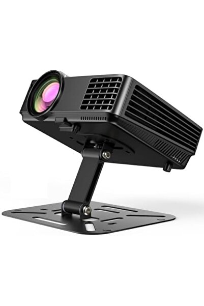 Wownect Foldable Projector Stand, Ultra-Compact Adjustable Small Mini Projector Stand with Easy Setu