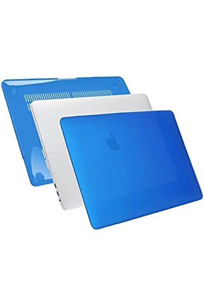 O Ozone Crystal Clear Case for Macbook Pro 16 Inch Cover 2019 Compatible with A2141 Blue