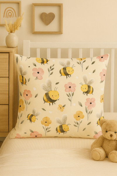 ALAMODECOR Çocuk Odası Tekli Kırlent Kılıfı