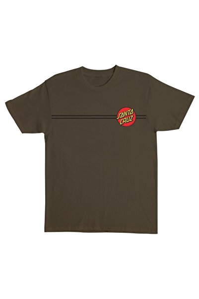 Santa Cruz Classic Dot Olive T-Shirt