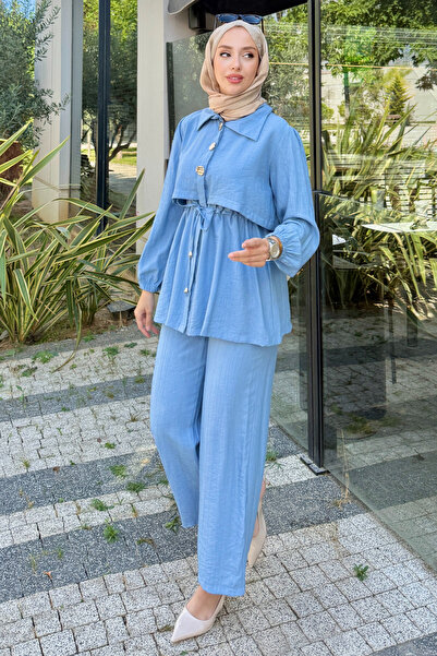 Tesettür Diyarı Жіночий елегантний комплект Alician з детальними ґудзиками
