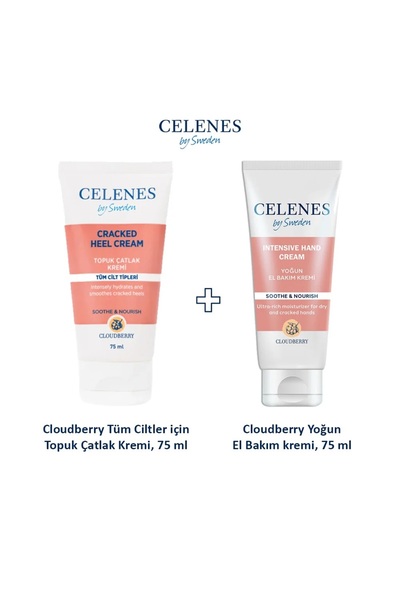 celenes by sweden CLOUDBERRY YOĞUN EL BAKIM KREMİ KURU VE HASSAS CİLTLER, 75 ...