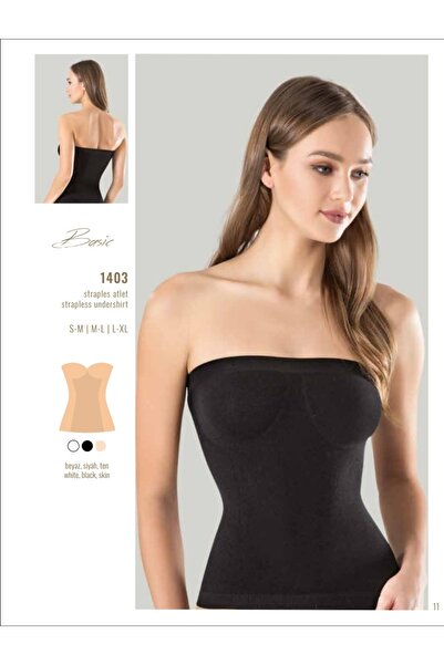 NightLove Long Strapless Tank Top