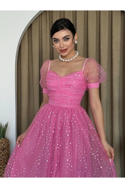 Genel Markalar Helena Tül Elbise