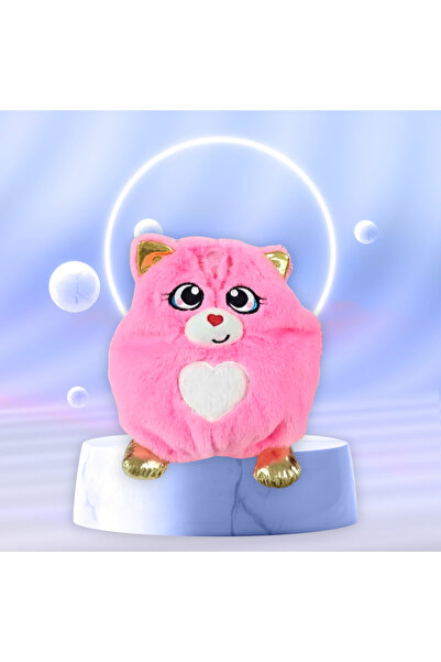 littleandmore Pink Misfittens Surprise Plush Cat Toy