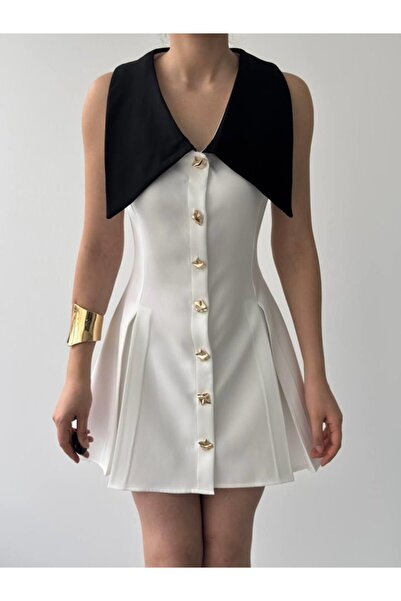 MODA Rochie cu nasturi Ness