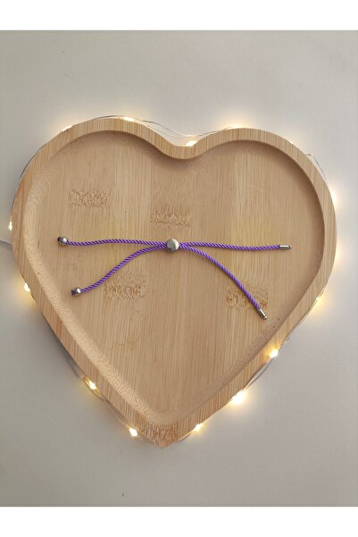 SESİKA HOBİ Brățară de mână gata de asamblat de culoare liliac cu capăt de ar...