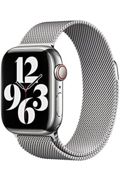 O Ozone ساعة أبل ألترا ٤٩ مم / ٤٥ مم / ٤٤ مم / ٤٢ مم | سوار ساعة ميلانو معدني...