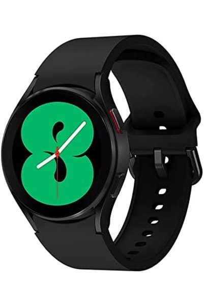 O Ozone 20mm Samsung Galaxy Watch 4 | NO GAP Silicone Watch Band Strap | Black