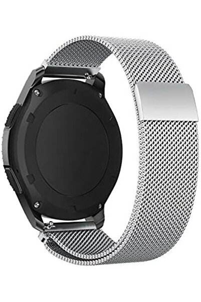 O Ozone ساعة سامسونج جالاكسي واتش 3 مقاس 45 مم/46 مم | سوار معدني ميلانو | فضي