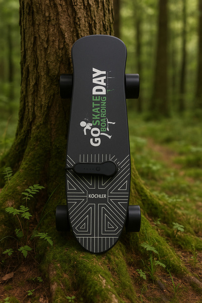 kochler Elektrikli Kaykay H2S-1 – Şehir İçi Ulaşım Aracı, Scooter Alternatifi, 20 km/h, 8 km Menzil