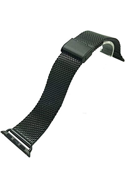 Other لساعة Apple Watch مقاس 38 مم - سوار بديل من الفولاذ المقاوم للصدأ مع مح...