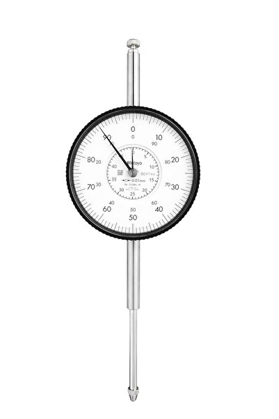 Mitutoyo 3058A-19 Dial Indicator DG 0.01 Grad, 0-50mm Range