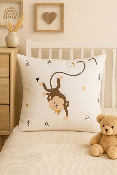 ALAMODECOR Çocuk Odası Tekli Kırlent Kılıfı