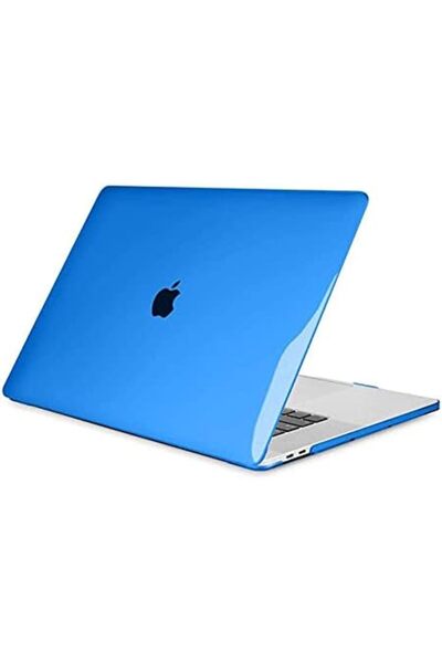 O Ozone Crystal Clear Case for Macbook Pro 16 Inch Cover 2019 Compatible with A2141 Blue