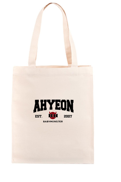 Tshirthane Ahyeon Babymonster Est Ham Cloth Bag