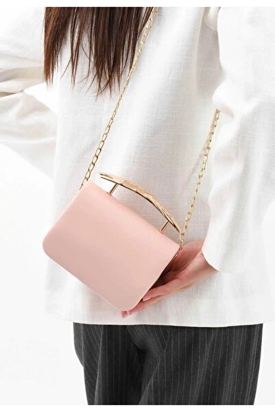 Çanta Trend Women's stylish pink hand and shoulder bag