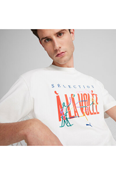 Puma Mens House of Graphics À LA VOLÉE T-Shirt - White