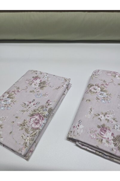 pınarhome collectıon 100% Patterned Fabric Ranforce Covered Pillowcase --50X70Cm--2 Pieces (1 Pair)