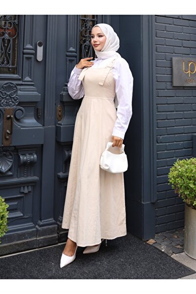 VAV Sulfur Gabardine Gilet -Stone Color-