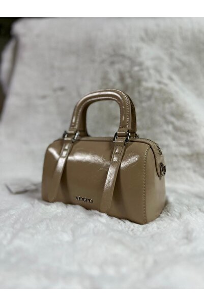 Levidor 930416 EL VE ÇAPRAZ ASKI PARLAK MİNİ PREMİUM ÇANTA #08-25#