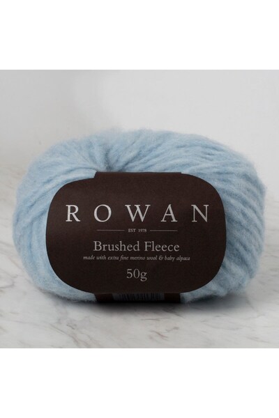 Rowan خيط حياكة يدوي من الصوف الناعم 50 جرام - أزرق فاتح - 00271