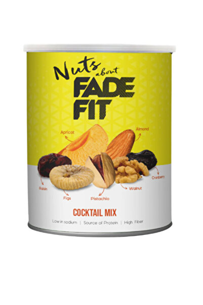 Fade Fit مزيج مكسرات الكوكتيل، خالي من الغلوتين، قليل الصوديوم 200 جرام × 2