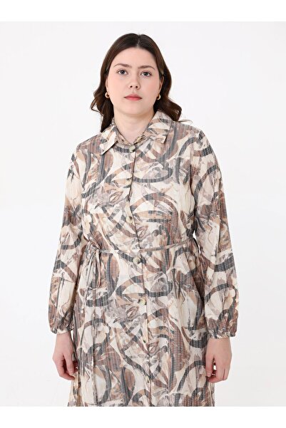 Moda Gazel Tunic - Brown - Moda Gazel