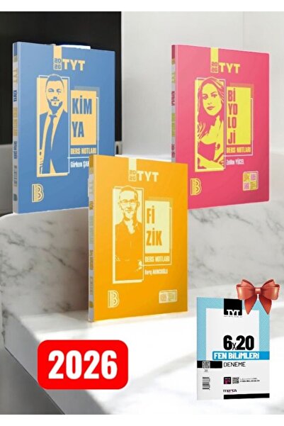 Benim Hocam Yayınları 2026 TYT Fen Bilimleri Ders Notları Sayısal-Marka Fen B...