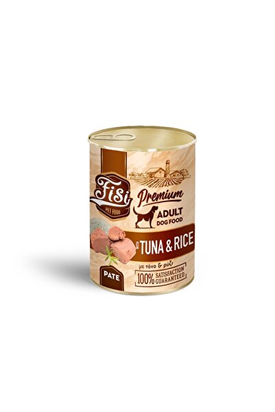 Fisi Pet Food Hrana umeda pentru caini FISI Dog Adult Pate cu Ton & Pui 400g