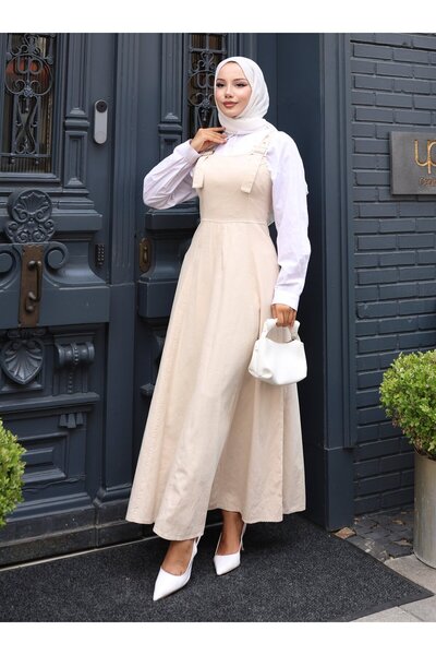 VAV Sulfur Gabardine Gilet -Stone Color-