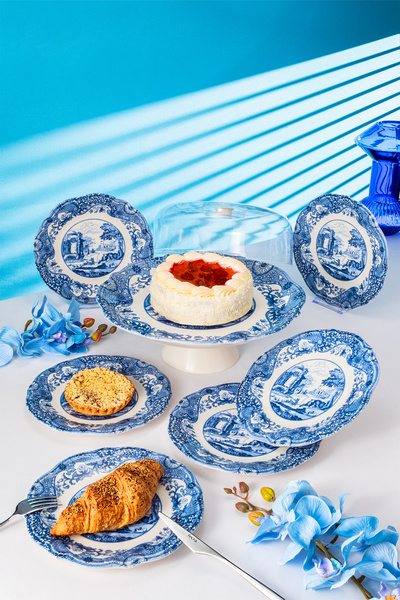 Fecra Vintage Blue 8 Piece Presentation Set