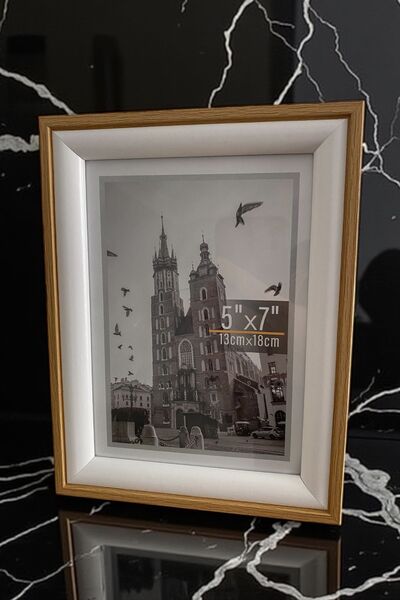 BSP Wooden Picture Frame Size 13×18 Picture Width 13 Width 18cm (with Glass)