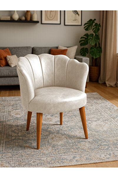 Azra Mobilya Papatya Berjer Tekli Koltuk – Deri Kumaş, Modern Tasarım, Demont...