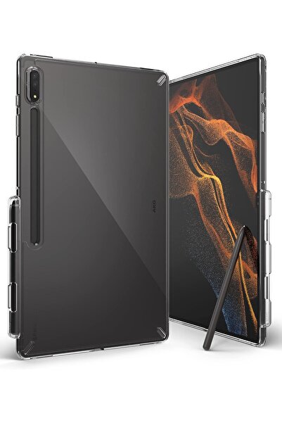 Ringke غطاء حماية لجهاز سامسونج جالاكسي تاب S8 ألترا | سلسلة فيوجن | شفاف