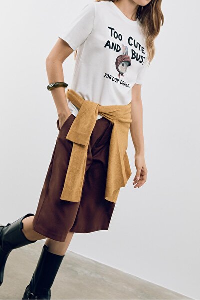 Stradivarius Regular fit rabbit shirt