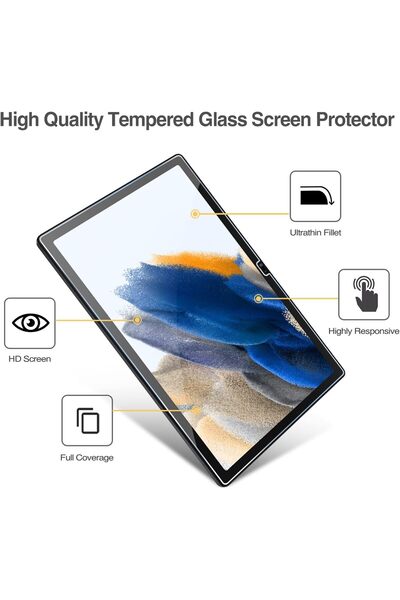 O Ozone [2 Pack] Screen Protector For Samsung Tab A8 2021-10.5" Tempered Glass