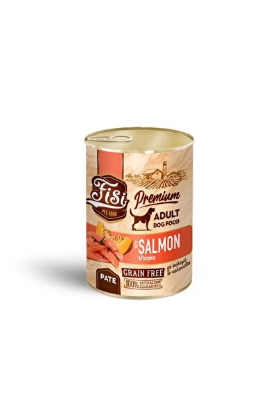 Fisi Pet Food Hrana umeda pentru caini FISI Dog Adult Pate cu Somon & Pui 400g