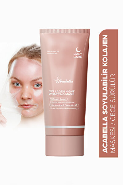 Acabella Collagen Night Soyulabilir Kolajen Gece Maskesi