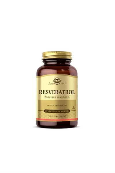 Solgar Resveratrol 60 Kapsül 2 Adet