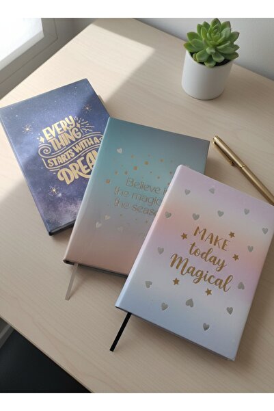 Taros Set of 4 Notepads A5 Size - for School, Office and Daily Use