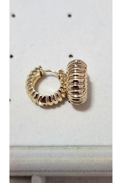 Akiha Aksesuar Snail Model Vintage Xuping Earrings