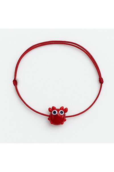 Femenino Murano cam yengeç halhal