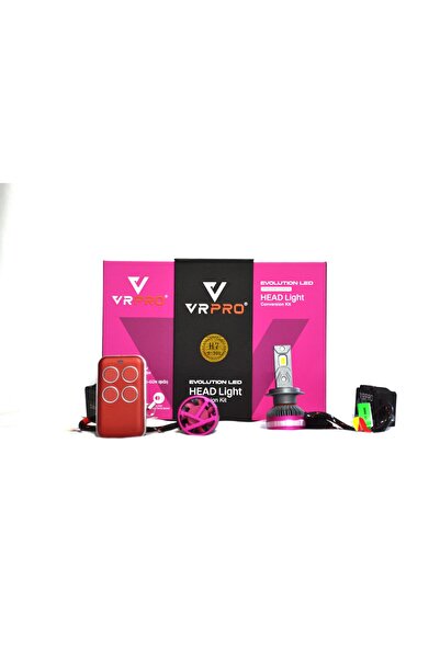 vr pro EVOLUTION H7 LED XENON ŞİMŞEK ETKİLİ XENON KUMANDALI 3 RENK + ÇAKARLI ( BEYAZ-TURUNCU-GÜNIŞIĞI )