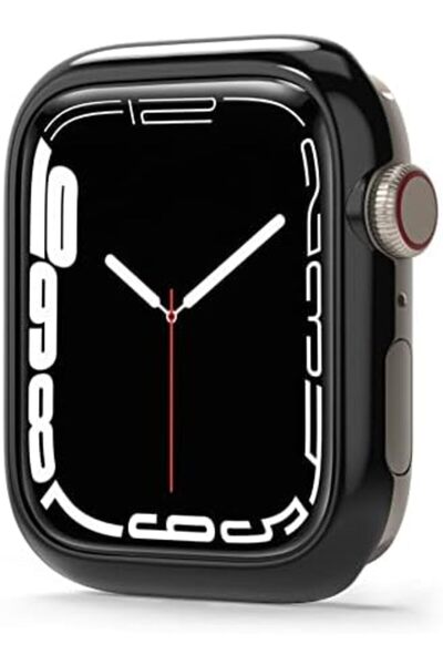 Ringke Apple Watch 8 / 7 45mm | Bezel Styling Case Adhesive Frame Ring Cover | Black 45 | 03
