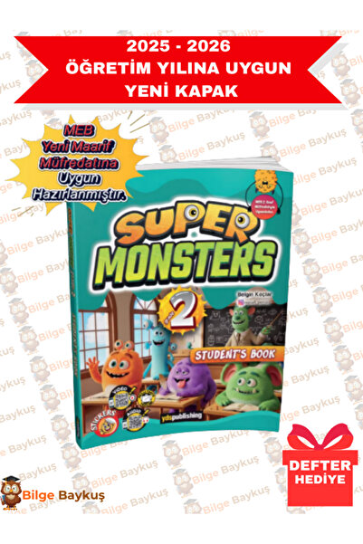 yds publishing Super Monsters 2 Student’s Book - YENİ KAPAK 2025 BASKI - YENİ...