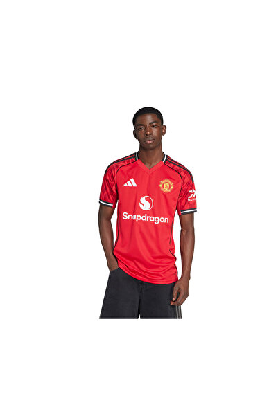 adidas Manchester United Orijinal 25/26 İç Saha Maç Forması Renkli