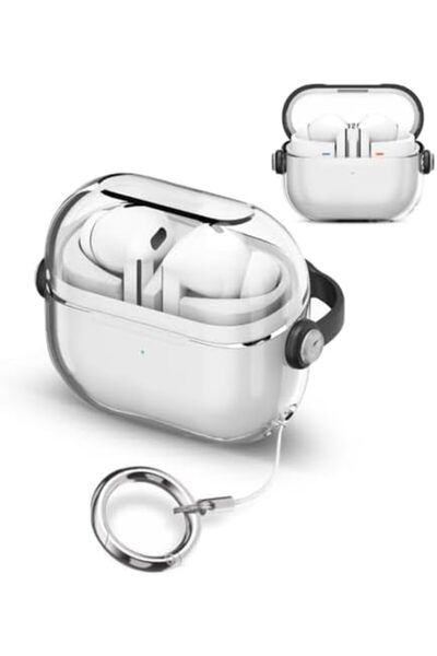 O Ozone Case Compatible with Samsung Galaxy Buds 3 & Galaxy Buds 3 Pro Case Cover (2024), Holder Cli